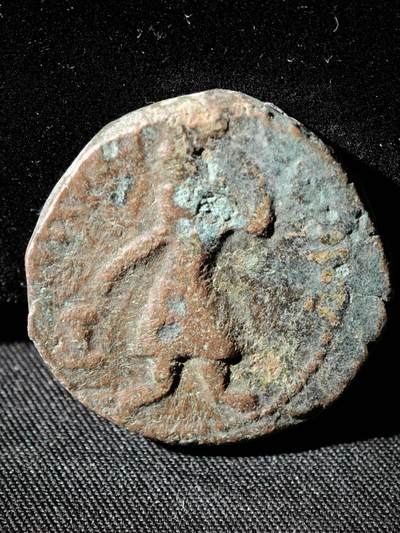 109期新疆红钱粟特钱币丝路钱币专场 - 贵霜王朝铜币，伽腻色迦