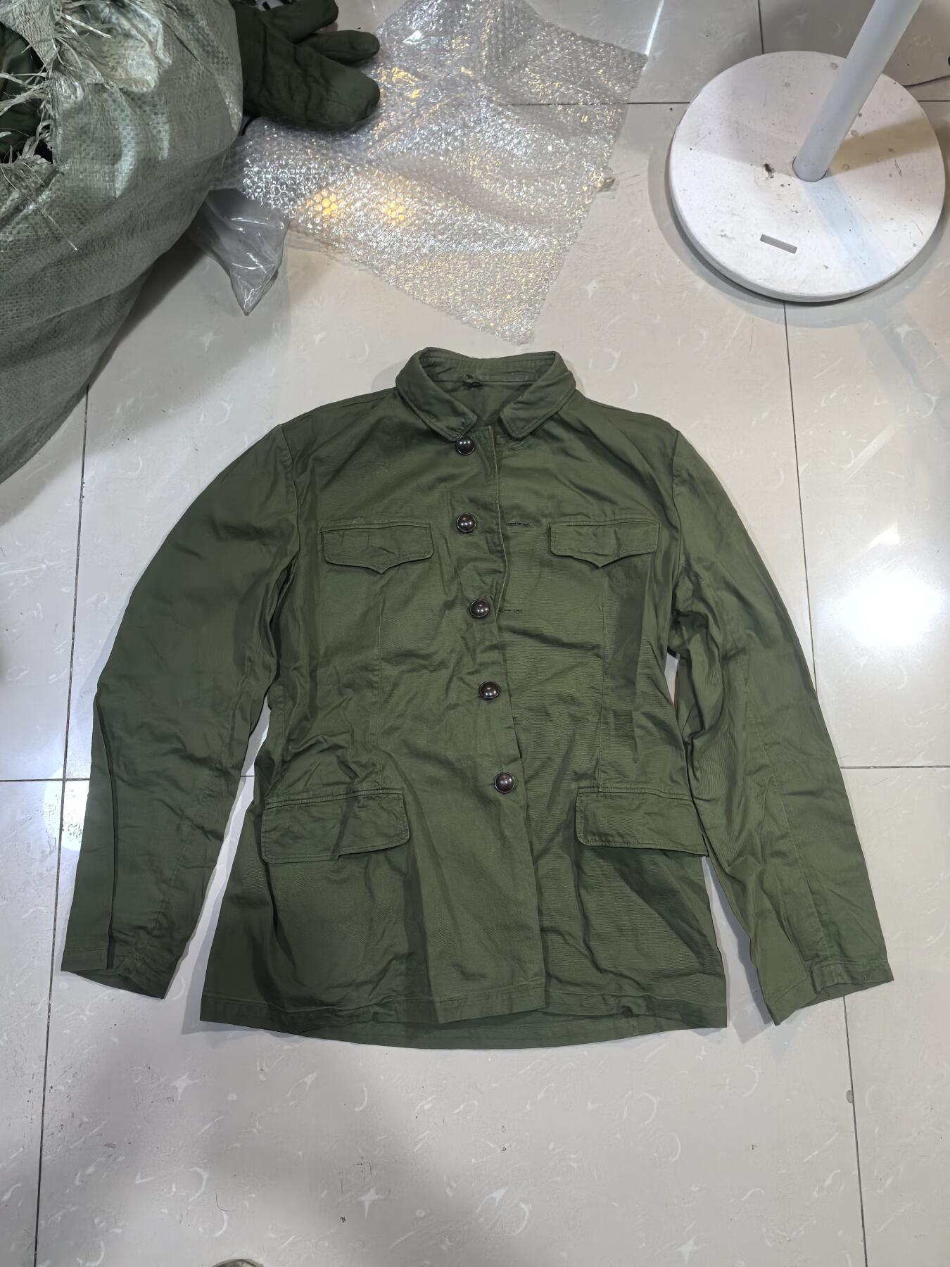 罗岚⭐爱藏⭐甄选专拍第四场-分享拍场赚佣（实体经营） su-M65式陆干常服上衣 正二号尺码 早期棉布材质更舒适 适合175-180体型适中者穿着