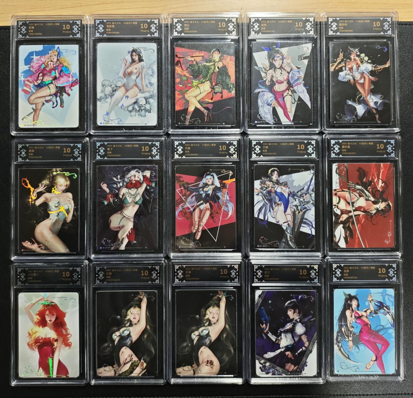 天玑星卡拍第164期《1.22周四截拍》持续收拍收评中 满赠卡需备注 焱卡文化 Art系列✘毒瘤 炫彩 十五张 CCG10