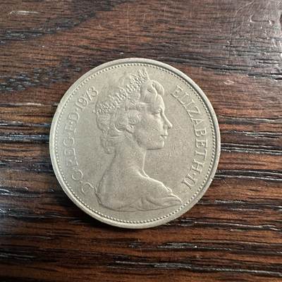 蒂克钱币- 第56场 外国散币免佣金限时拍 - 英国1973年 10便士
