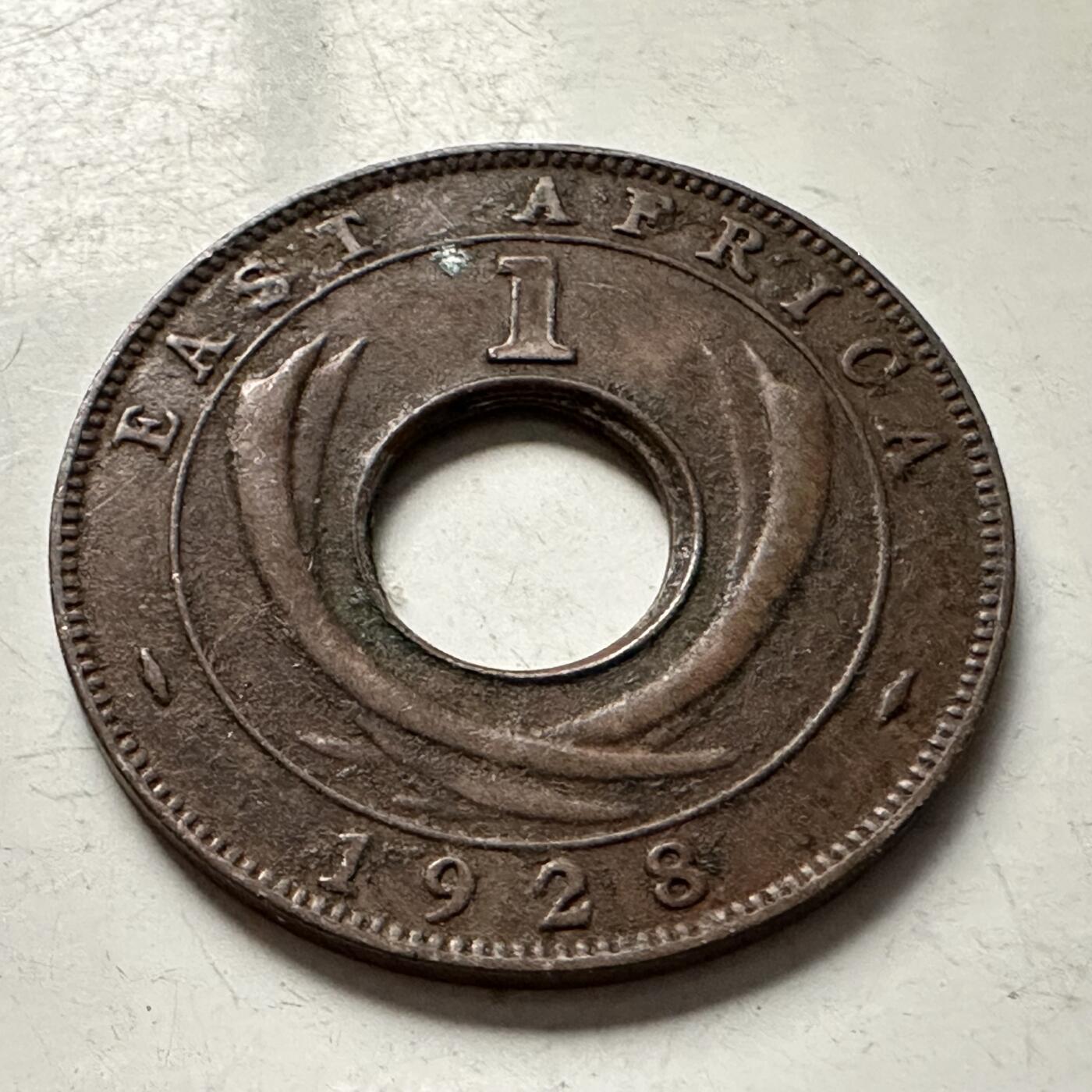 🌹外币初藏🌹🐯2026年第10场  每周二四六晚8️⃣点 接代拍 英属东非1928年一分 KN版