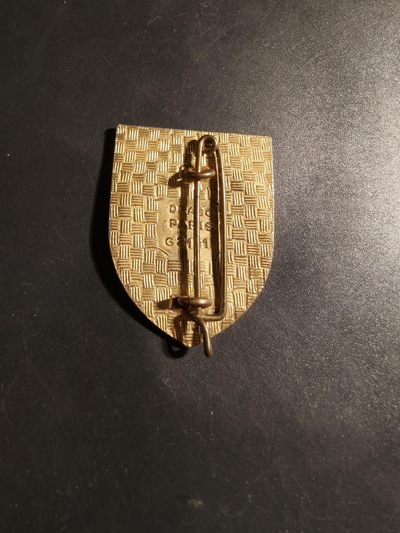 老王徽章第178期 法国第62(阿尔萨斯)领土军事师证章