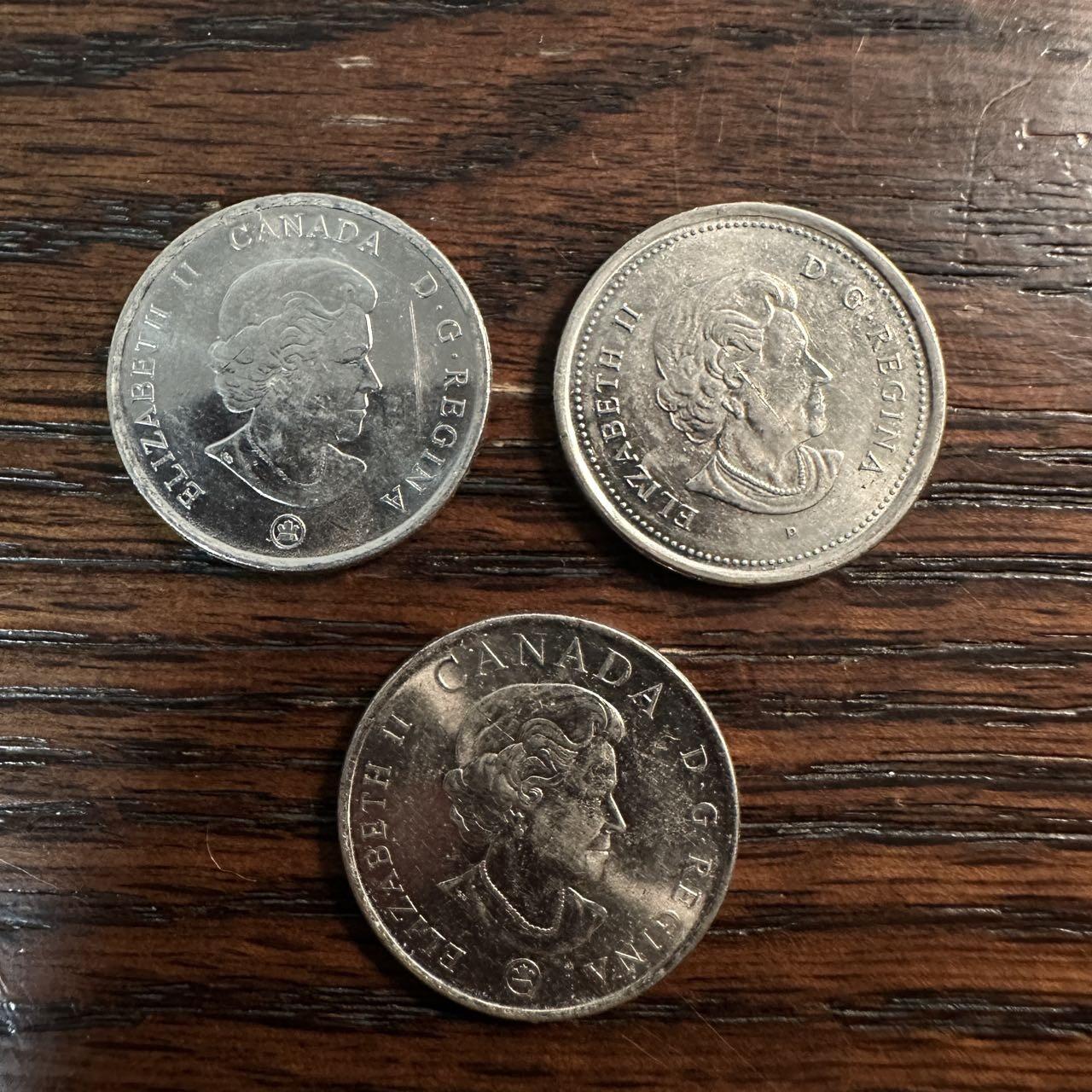 蒂克钱币- 第56场 外国散币免佣金限时拍 加拿大 纪念一战停战90周年 和纪念一战二战英勇军人纪念币2枚