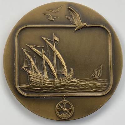 掌中浮雕-藏着的欧洲第050场 - 葡萄牙帆船16#，70mm，158g