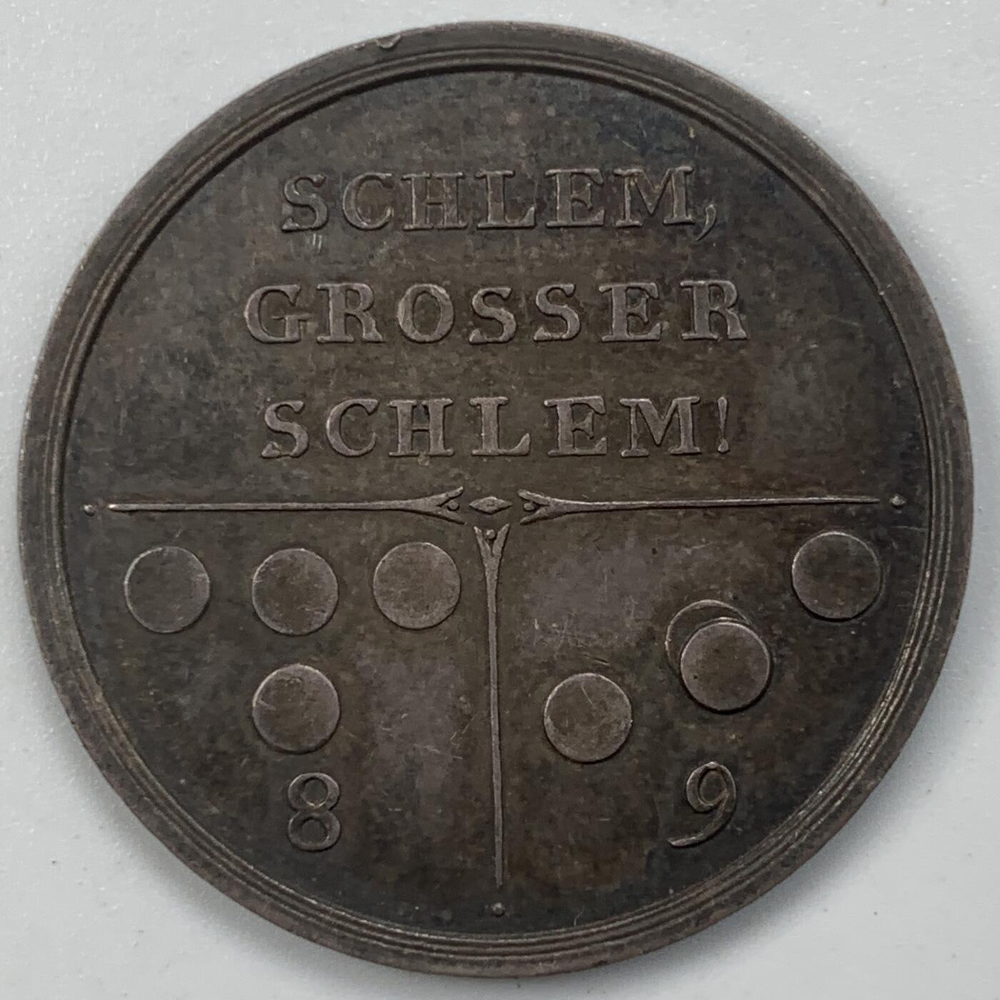 掌中浮雕-藏着的欧洲第050场  德国游戏银章，25.63mm，3.89g