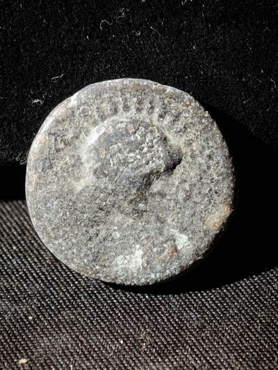 109期新疆红钱粟特钱币丝路钱币专场 - 贵霜无名王铜币