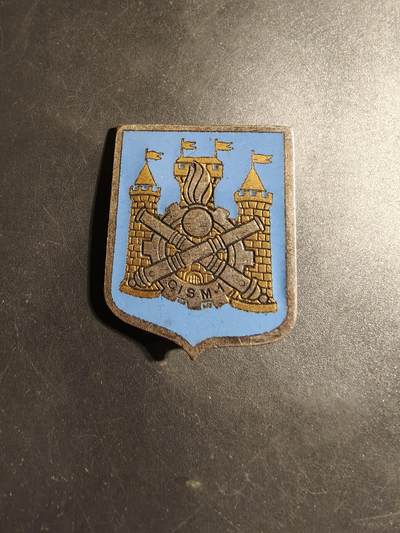 老王徽章第178期 - 法国陆军第1物资勤务训练中心证章