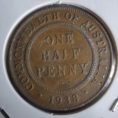 沼泽如烟--第968场 - 澳大利亚1938年半便士