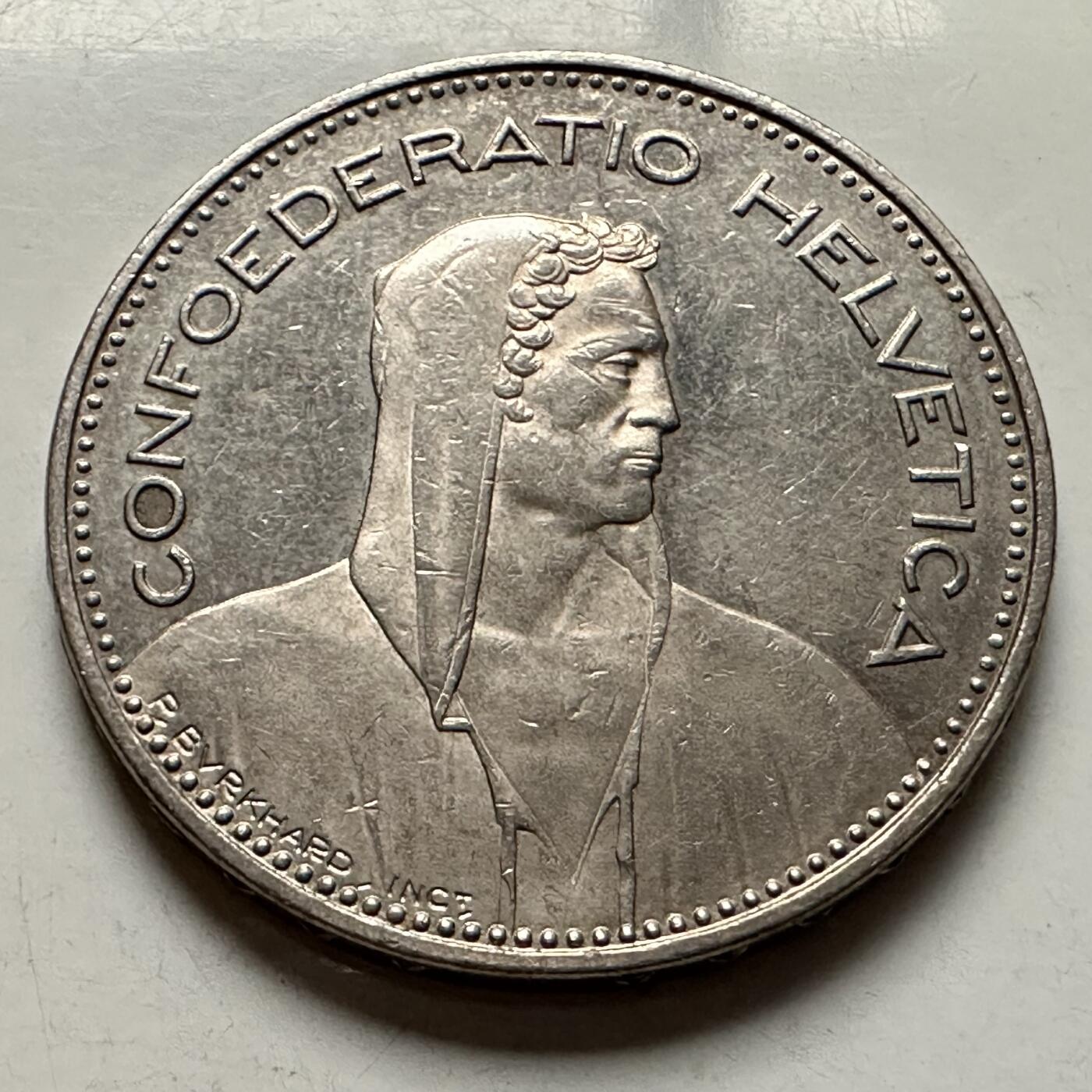 🌹外币初藏🌹🐯2026年第10场  每周二四六晚8️⃣点 接代拍 瑞士1994年5法郎