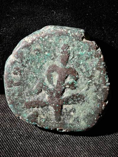 109期新疆红钱粟特钱币丝路钱币专场 - 贵霜王朝铜币，胡伟色迦