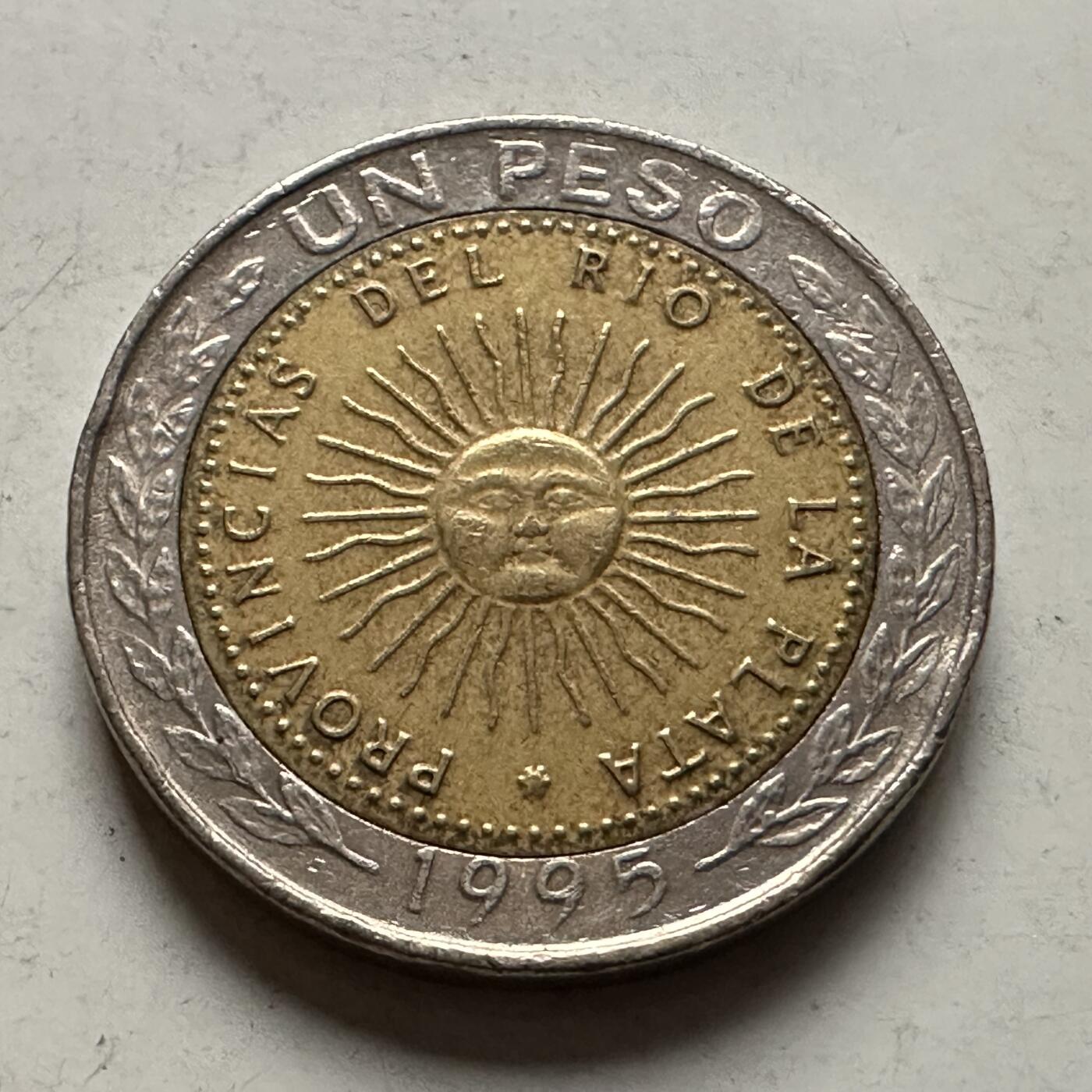 🌹外币初藏🌹🐯2026年第10场  每周二四六晚8️⃣点 接代拍 阿根廷1995年一比索