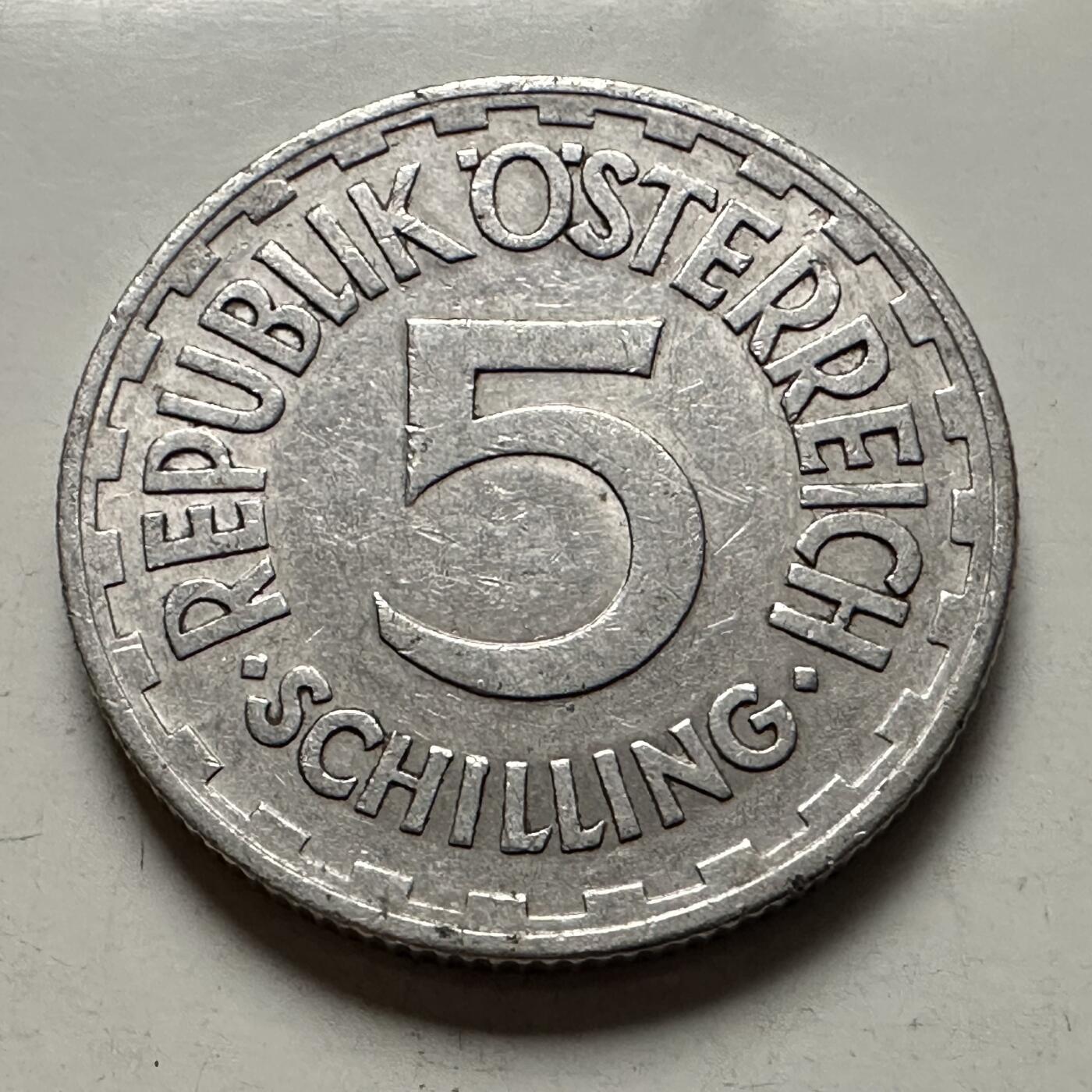 🌹外币初藏🌹🐯2026年第10场  每周二四六晚8️⃣点 接代拍 奥地利1952年五先令