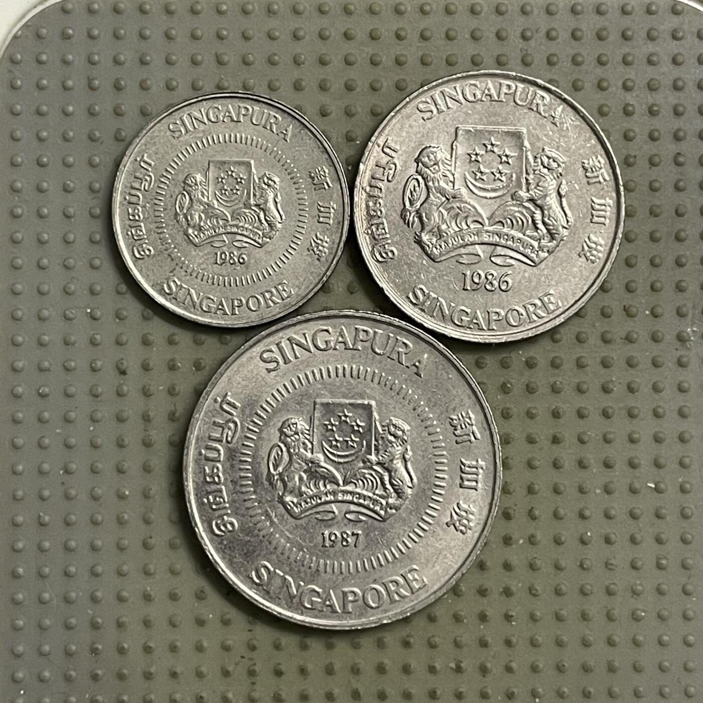 2026年第15场各国散币拍卖（总第165场） 新加坡高盾版3枚