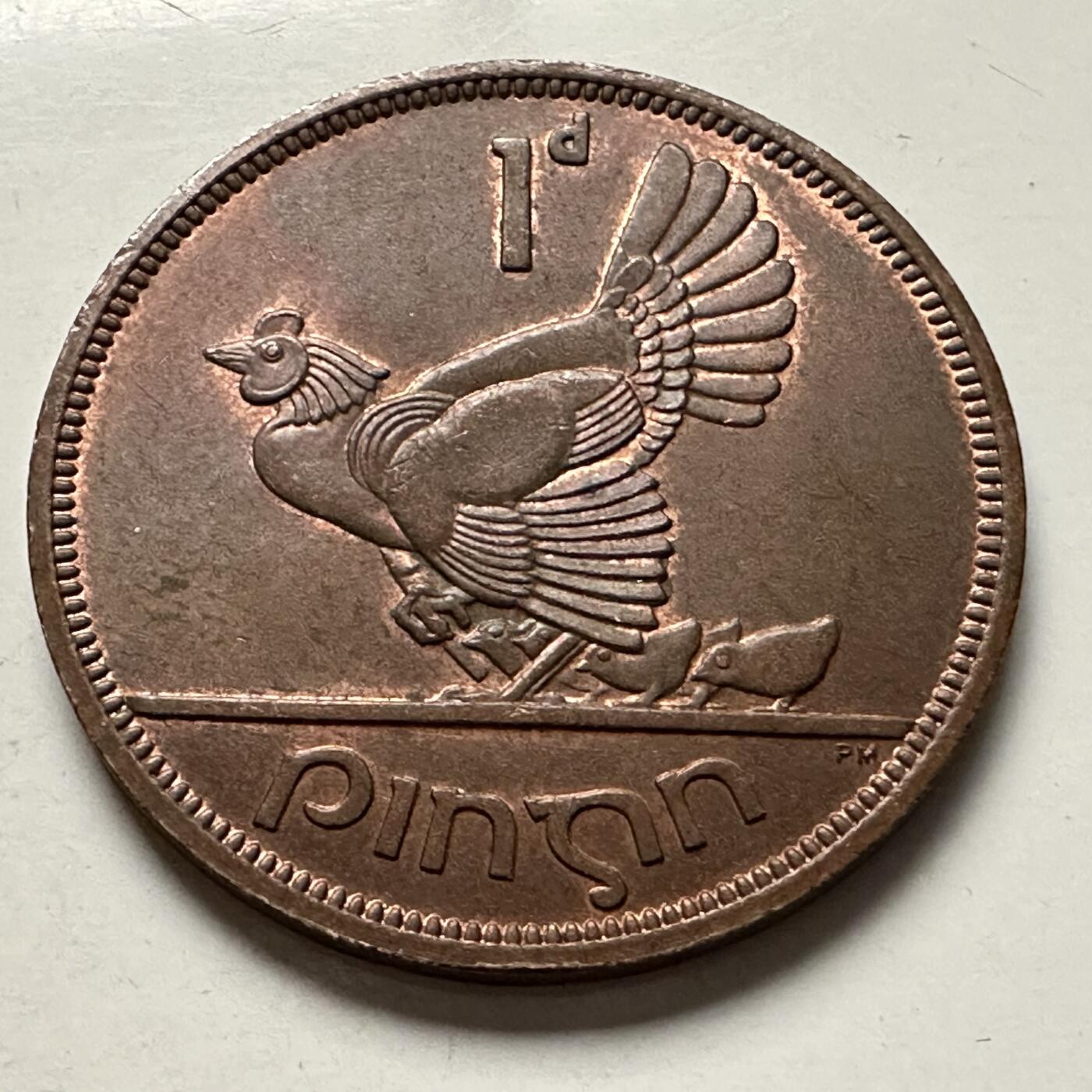 🌹外币初藏🌹🐯2026年第10场  每周二四六晚8️⃣点 接代拍 爱尔兰1966年一便士 b