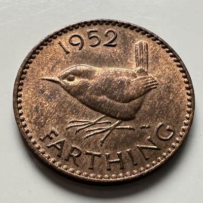 🌹外币初藏🌹🐯2026年第10场  每周二四六晚8️⃣点 接代拍 - 英国1952年一法新 b