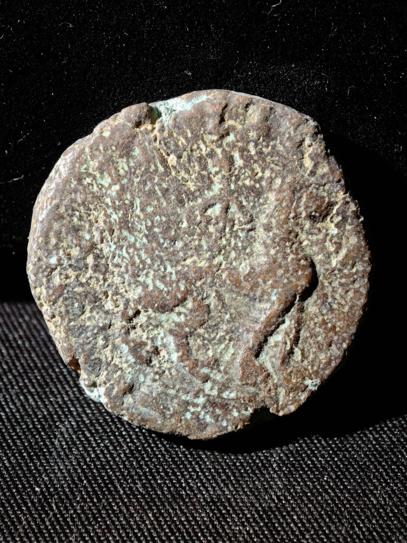 109期新疆红钱粟特钱币丝路钱币专场 印赛王朝铜币