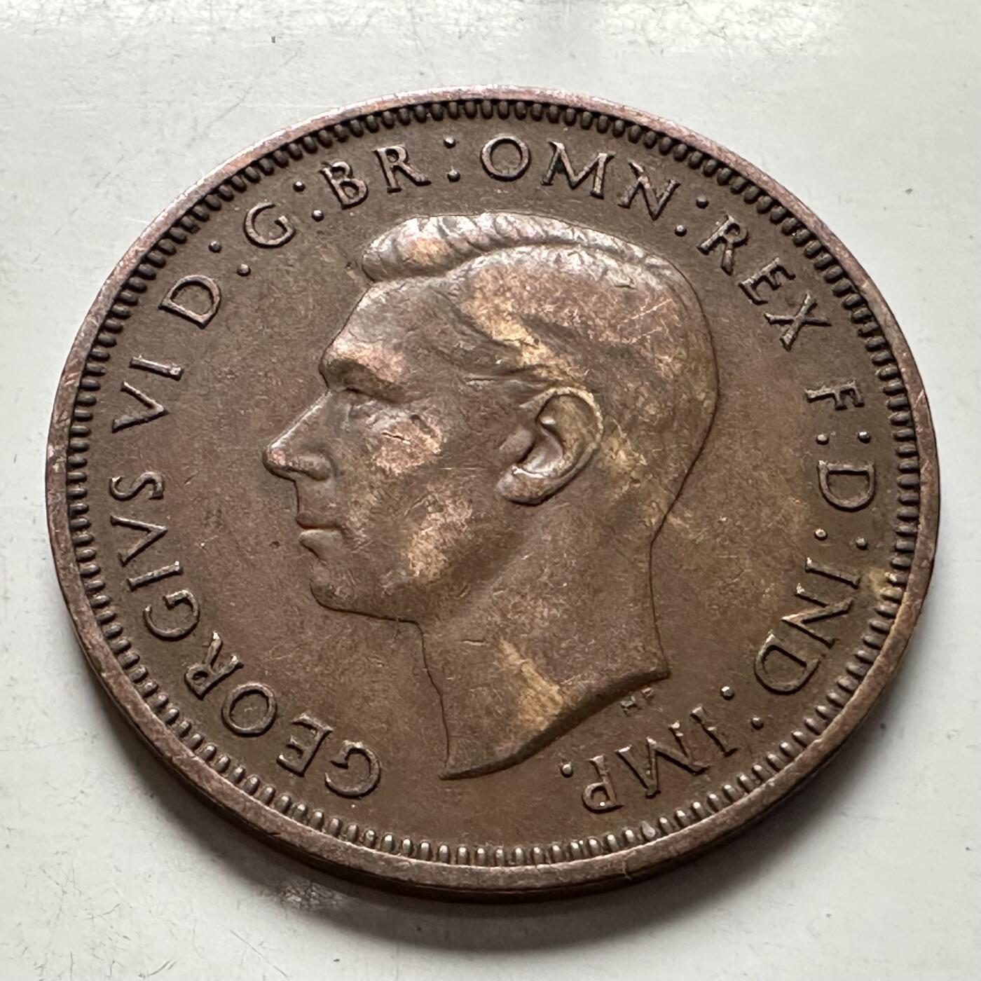 🌹外币初藏🌹🐯2026年第10场  每周二四六晚8️⃣点 接代拍 英国1946年半便士