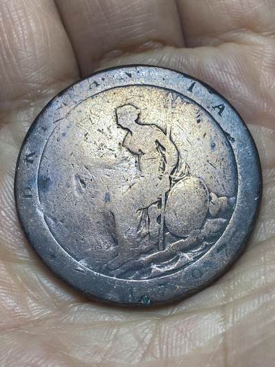 2026年第十二场(总第一百八十一场）外国好品散币场(免佣金) - 英国🇬🇧1797年车轮1便士(乔治三世时期)