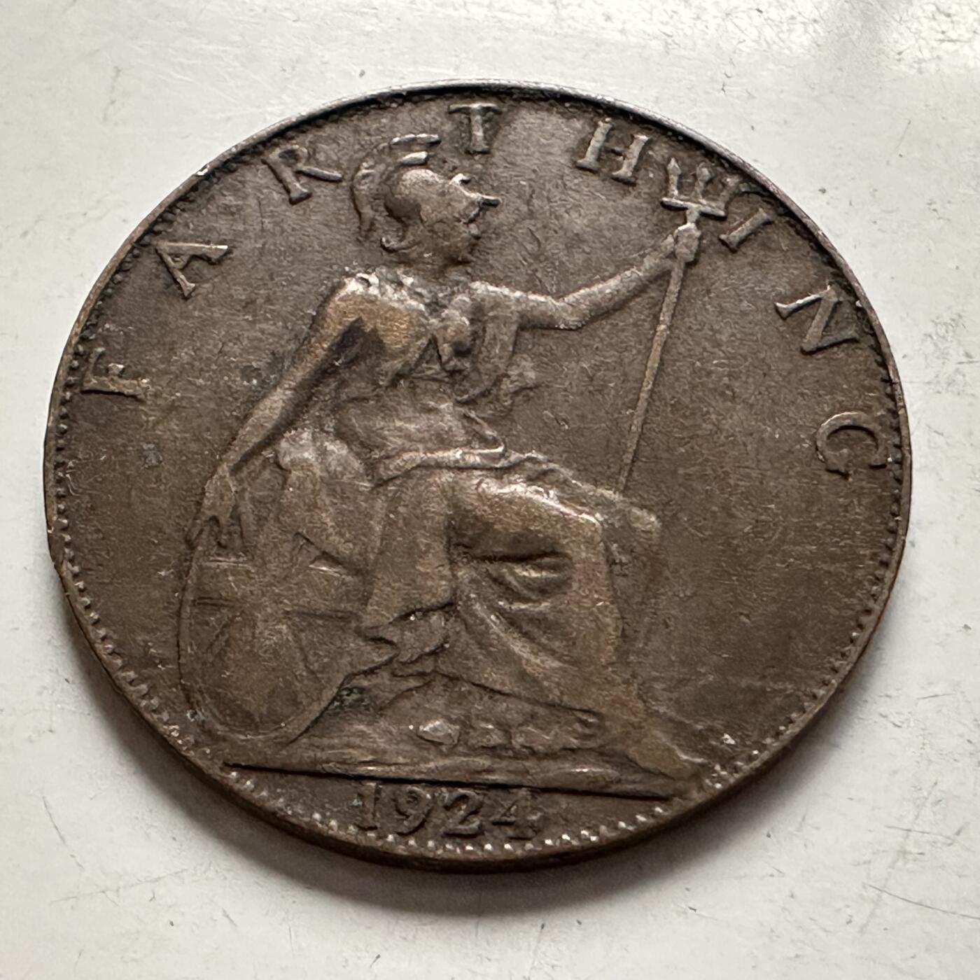 🌹外币初藏🌹🐯2026年第10场  每周二四六晚8️⃣点 接代拍 英国1924年一法新