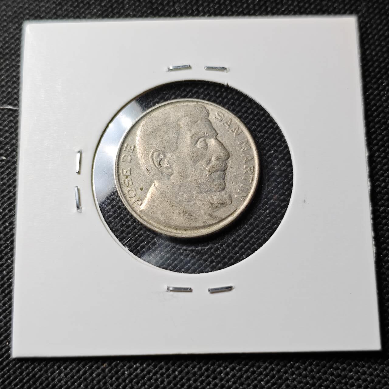 KK钱币收藏小铺  第388期  2月预留时间 周末发货  阿根廷20分纪念币