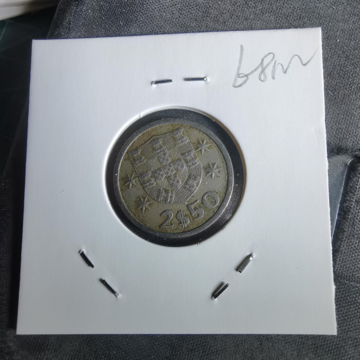 沼泽如烟--第968场 葡萄牙1969年2.5埃斯库多