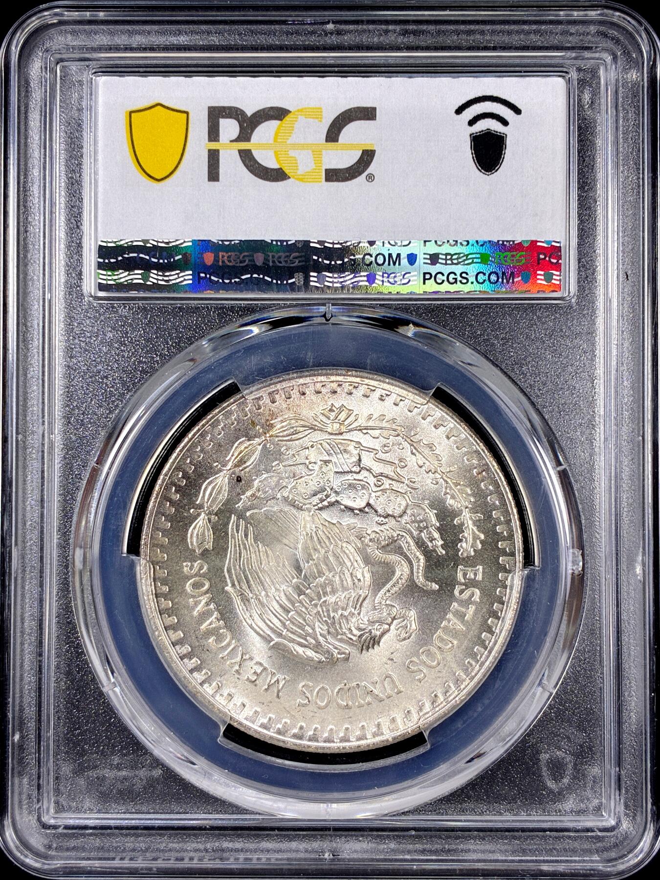 【雨安】【直播拍卖】【第0126期-评级币章】2026-01-24 周六 19:30 [评级现代] Mexico 墨西哥 投资银 自由女神 1盎司 1990年  PCGS-MS65