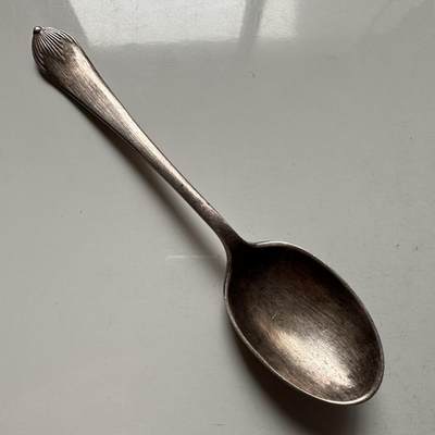 🌹外币初藏🌹🐯2026年第10场  每周二四六晚8️⃣点 接代拍 - 英国伦敦1809年银勺 13.8克92.5%银 最后一图为戳记解析