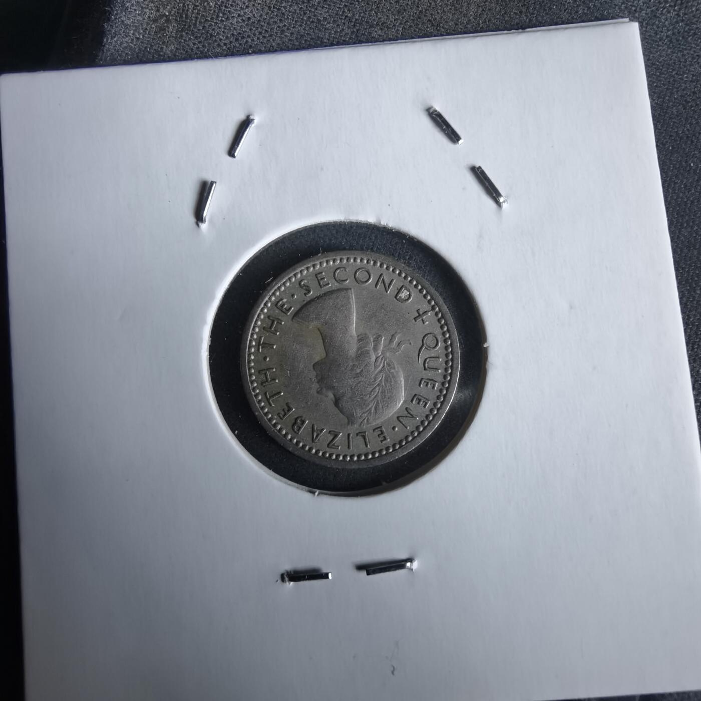 沼泽如烟--第968场 新西兰1953年3便士伊二首年