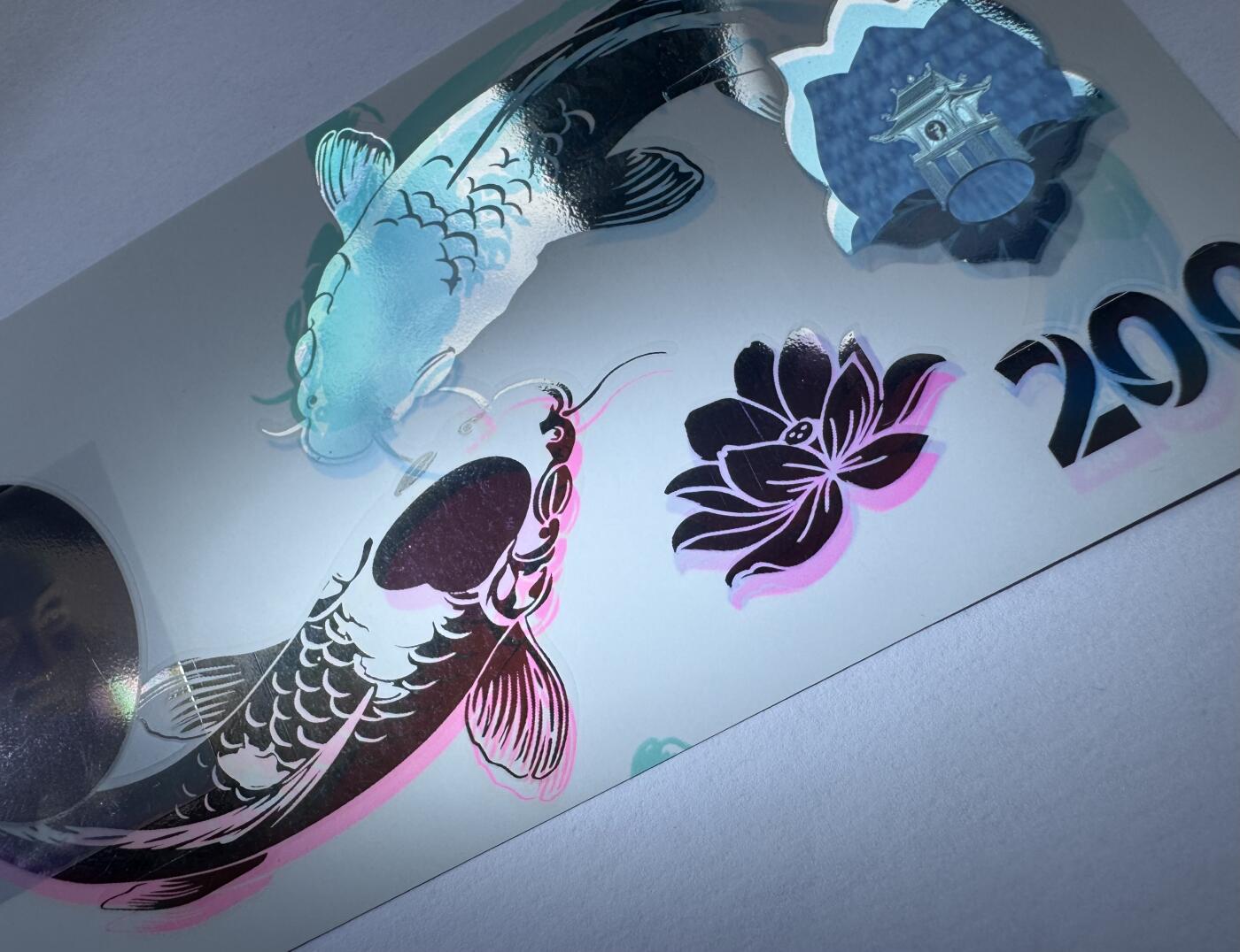 2026第2场（总第229期）：精品测试钞、连体钞综合场 越南Q&T 最新PolySecure®Shield内置安全特征塑料基材测试钞册装UNC（胡志明、鸽子、梅花）