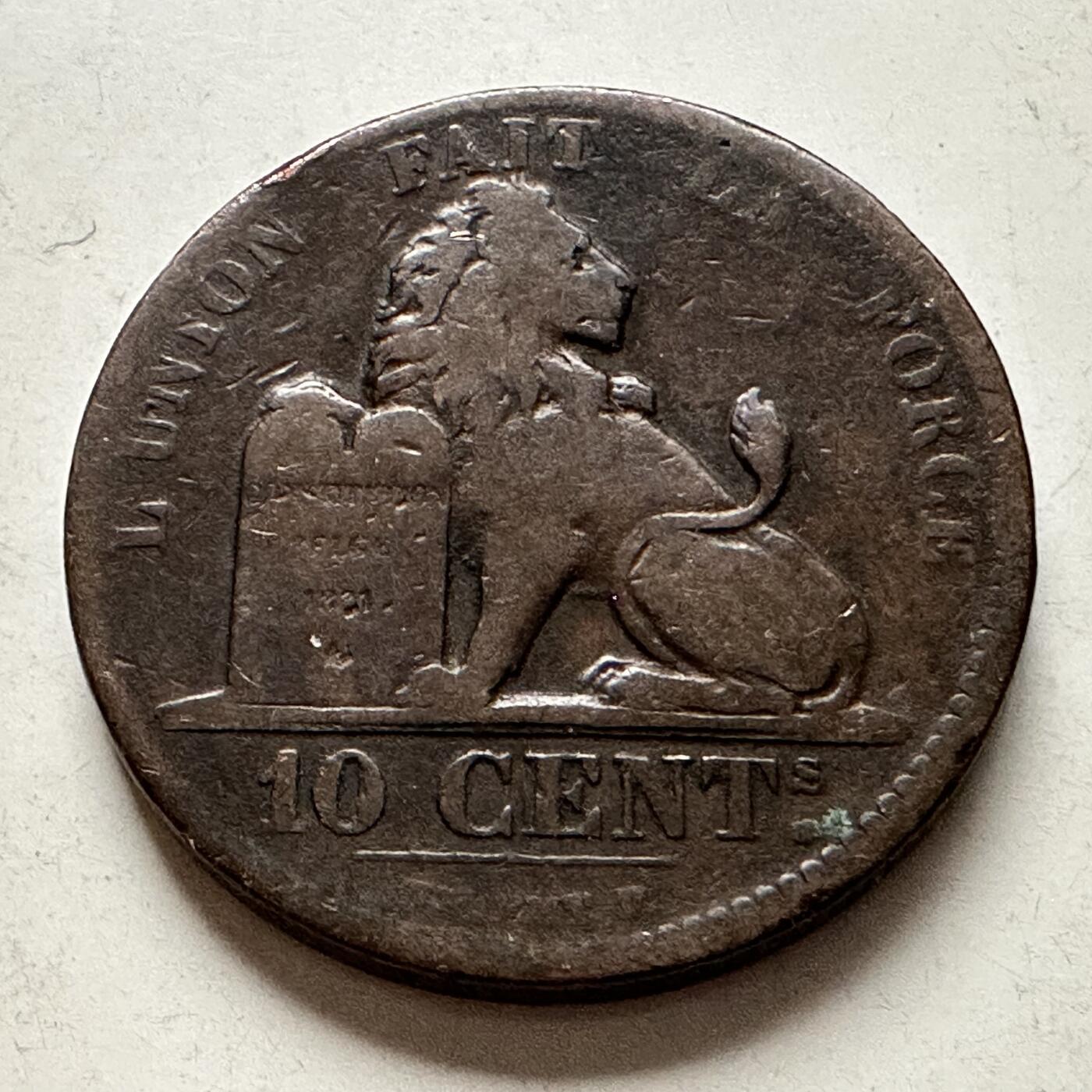 🌹外币初藏🌹🐯2026年第10场  每周二四六晚8️⃣点 接代拍 比利时1833年10分大铜币