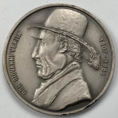 掌中浮雕-藏着的欧洲第050场 - 意大利神父唐·乔瓦尼·韦里塔银章（925），36mm，20.18g