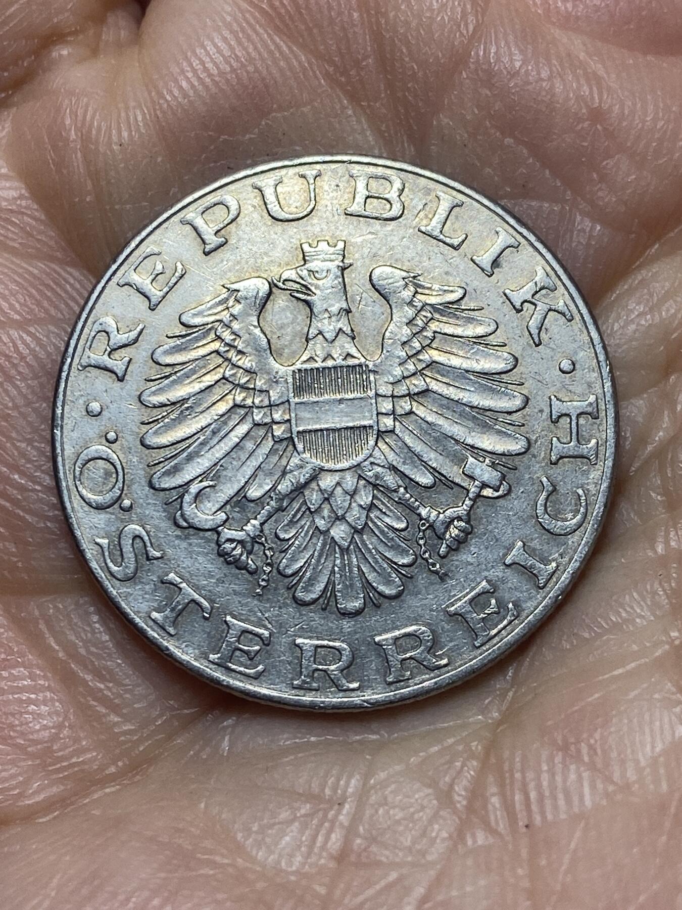 2026年第十二场(总第一百八十一场）外国好品散币场(免佣金) 奥地利🇦🇹1975年10先令(二战后共和国时期第二版)