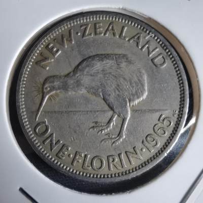 沼泽如烟--第969场 - 新西兰1965年1弗洛林