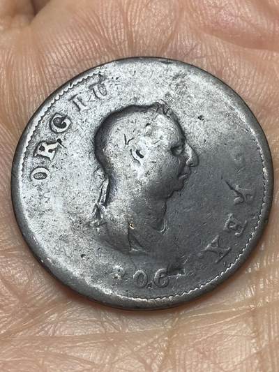 2026年第十二场(总第一百八十一场）外国好品散币场(免佣金) - 币不平–英国🇬🇧1806年1/2便士(乔治三世时期)
