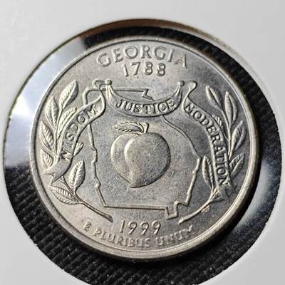 KK钱币收藏小铺  第388期  2月预留时间 周末发货 -  美国25分纪念币