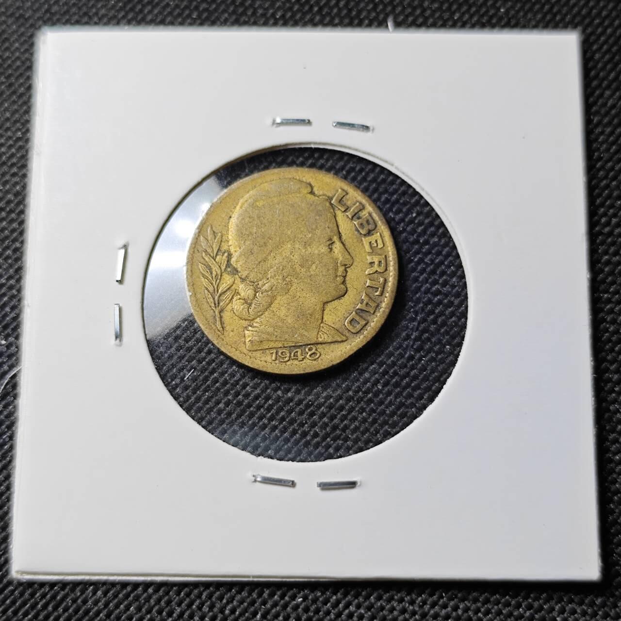 KK钱币收藏小铺  第388期  2月预留时间 周末发货  阿根廷10分铜币