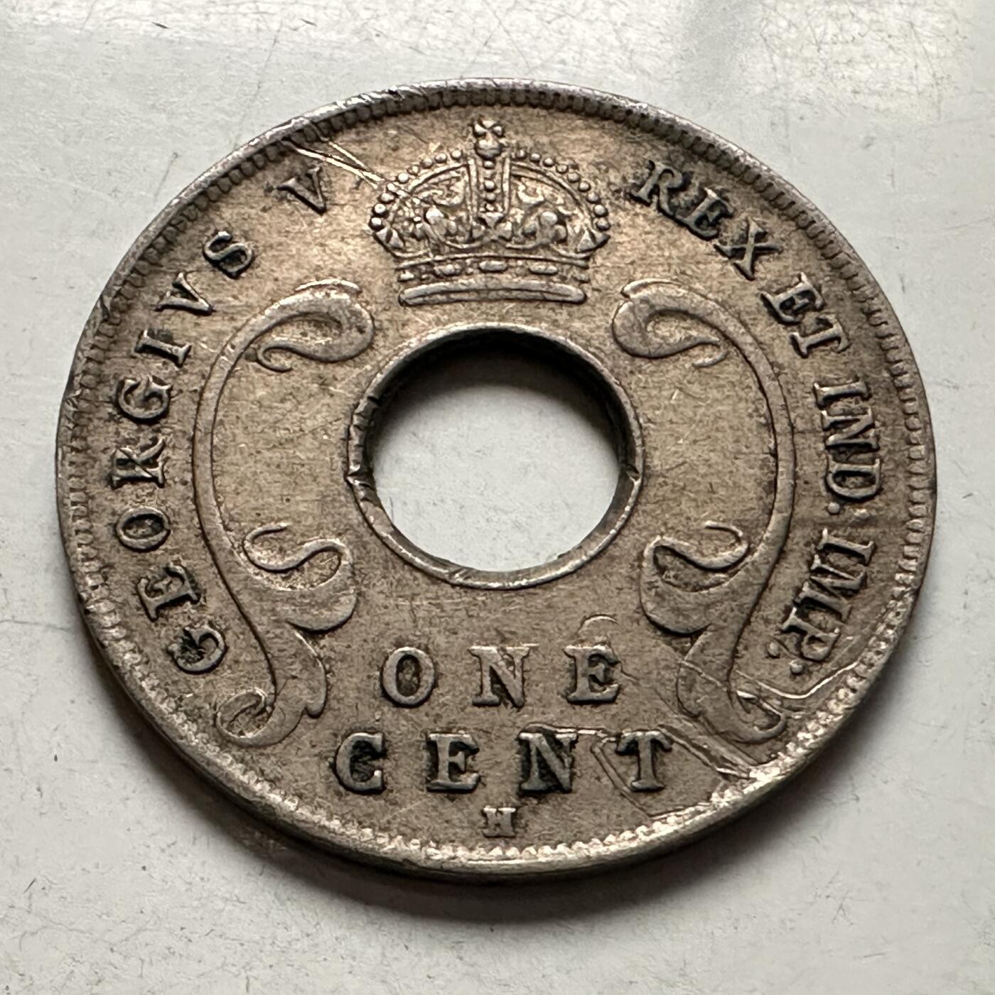 🌹外币初藏🌹🐯2026年第10场  每周二四六晚8️⃣点 接代拍 英属东非和乌干达保护地1911年一分 乔五首年