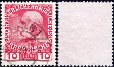 洪涛臻品批发群 精选邮票限时拍卖第1233期  - 奥地利1913年10h 弗朗茨一世,神圣罗马帝国皇帝(1745-1765),其妻玛丽亚·特蕾西娅实际掌权