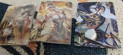 秋原瞳的小店第三十四期（农历马年年味越来越重了，希望大家新的一年龙马精神，一往无前） - 卡游王者荣耀一组卡位3张