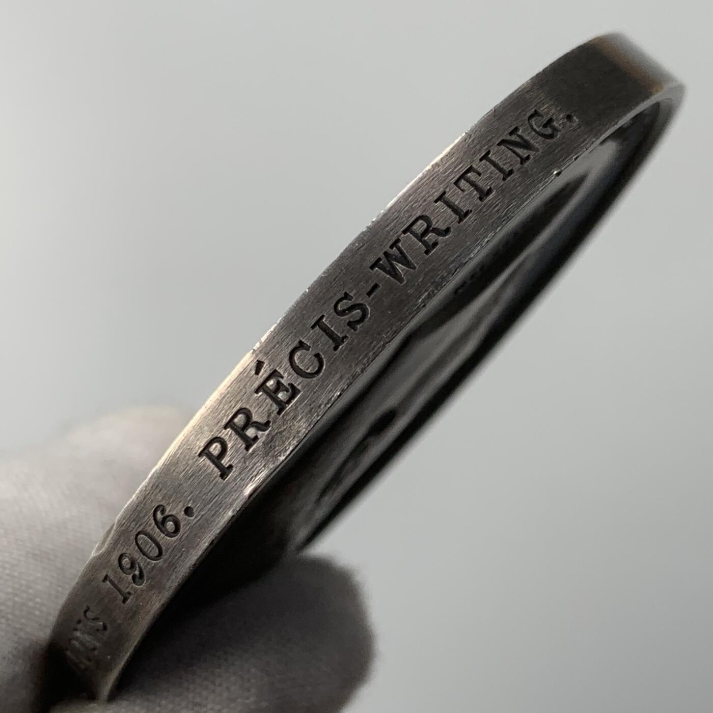 掌中浮雕-藏着的欧洲第050场 1901年英国皇家艺术、制造业与商业协会银章，55.6mm，97.12g，原盒