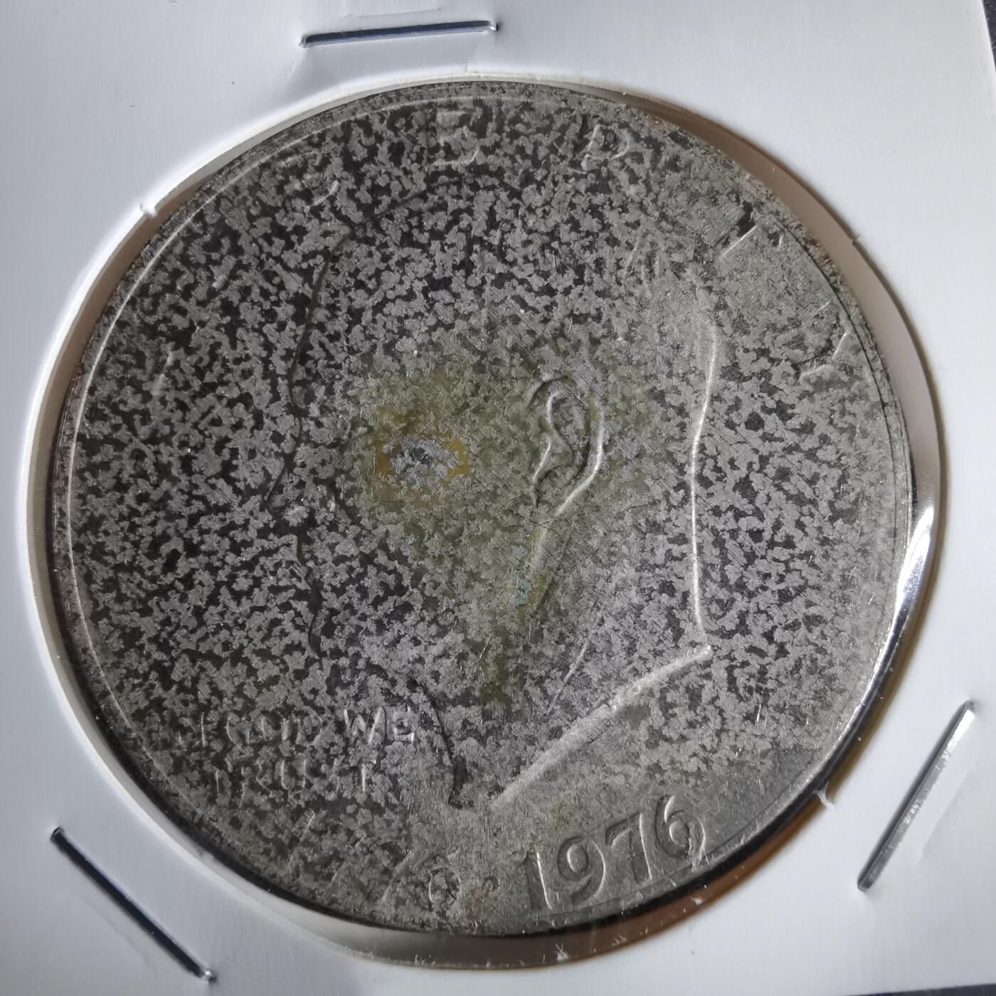 沼泽如烟--第968场 美国1976年一元纪念币