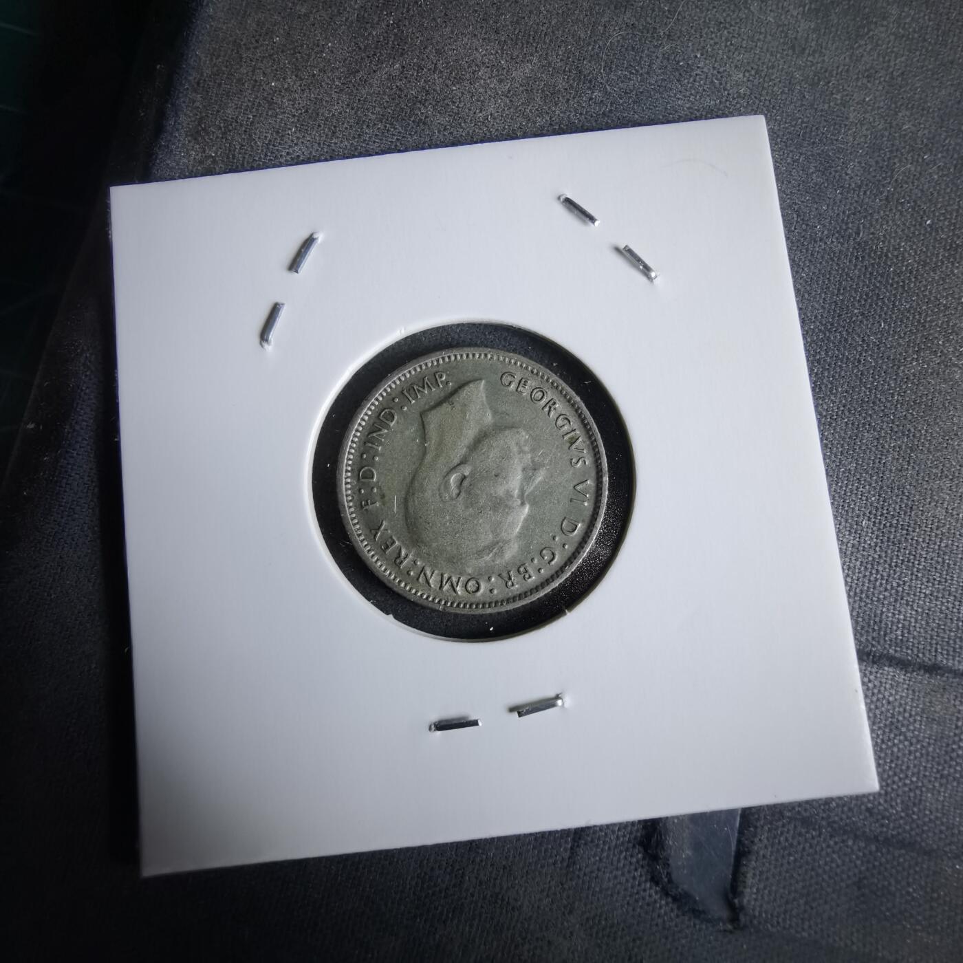 沼泽如烟--第968场 澳大利亚1948年6便士银币