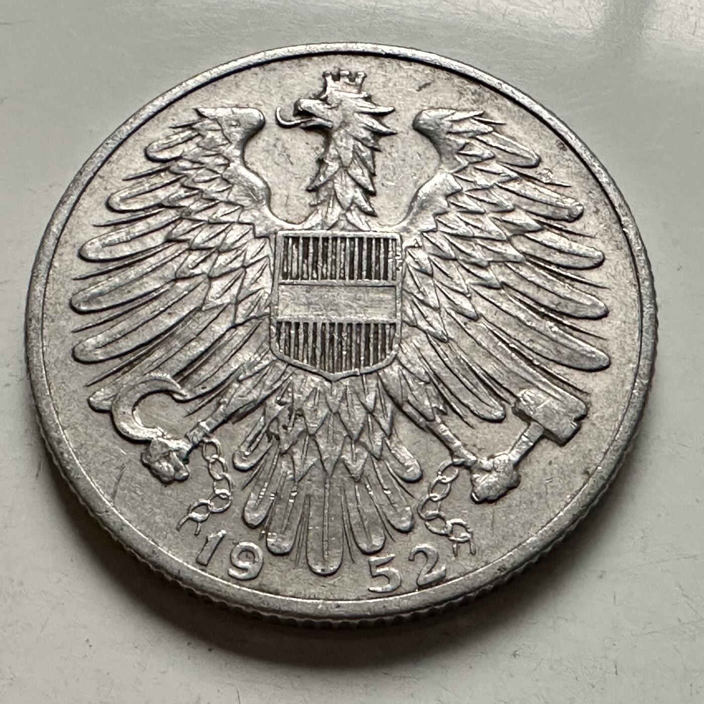 🌹外币初藏🌹🐯2026年第10场  每周二四六晚8️⃣点 接代拍 奥地利1952年五先令