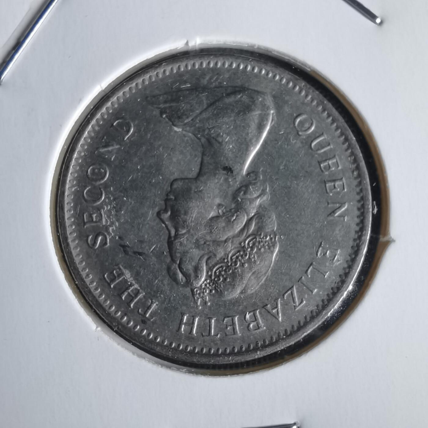 沼泽如烟--第968场 福克兰1992年5便士