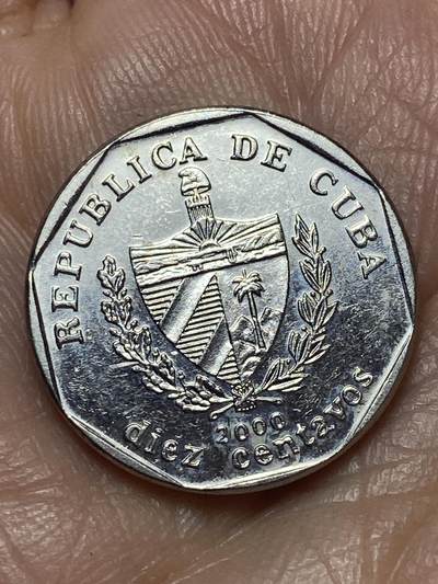 2026年第十二场(总第一百八十一场）外国好品散币场(免佣金) - 古巴🇨🇺2000年10分(旅游外汇币)