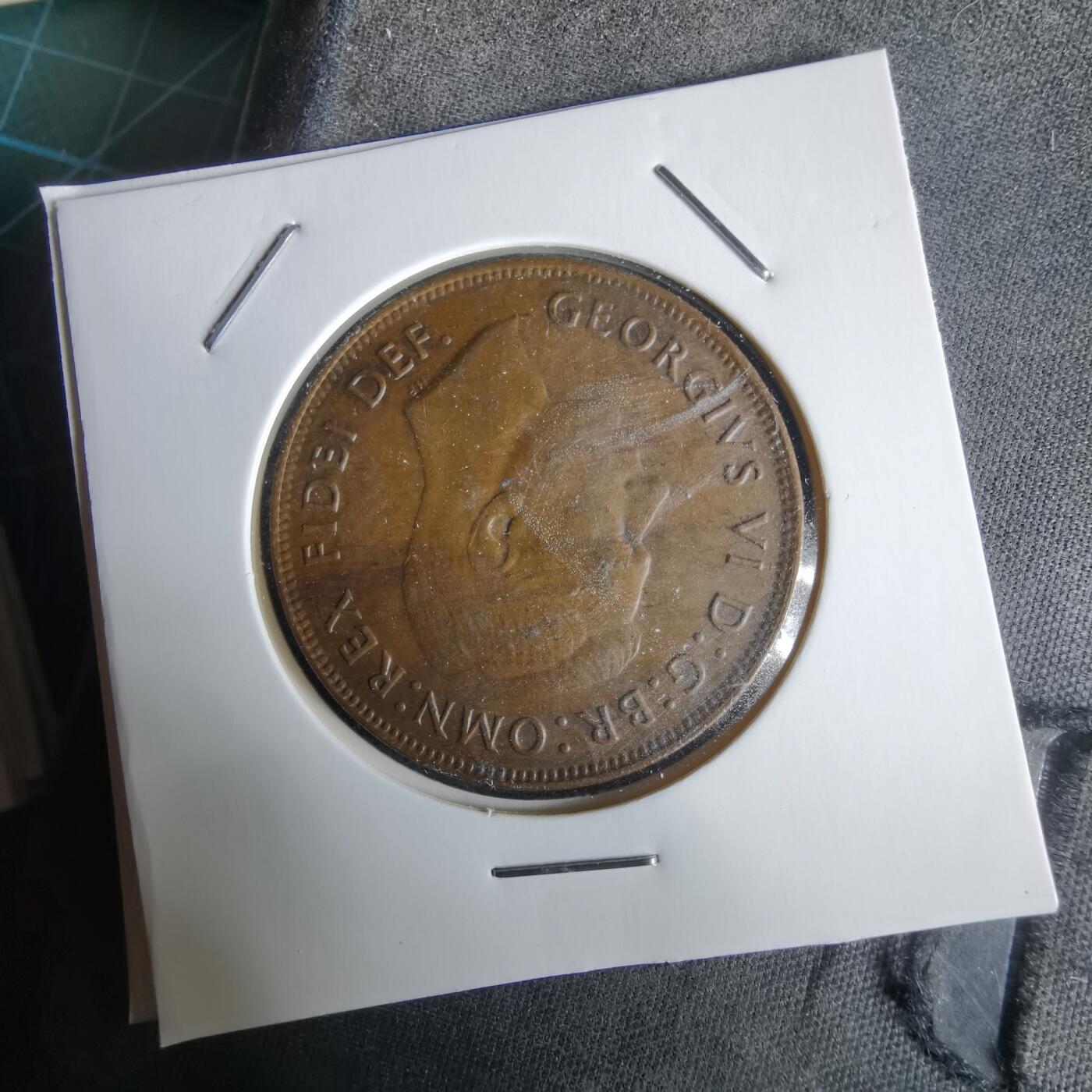 沼泽如烟--第968场 澳大利亚1952年1便士