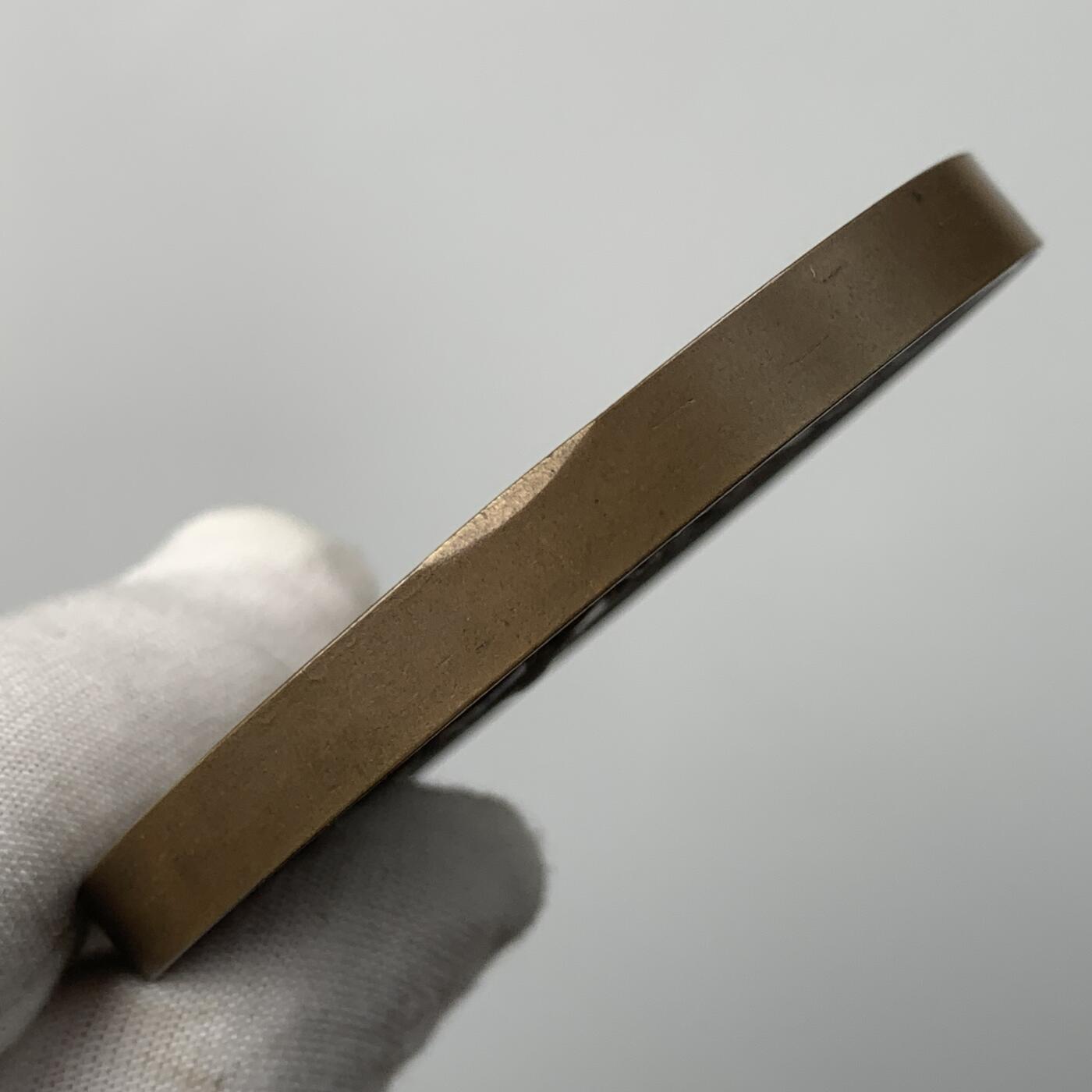 掌中浮雕-藏着的欧洲第050场 1903年法国总统埃米尔·卢贝访问英国纪念，64mm，原盒有破损