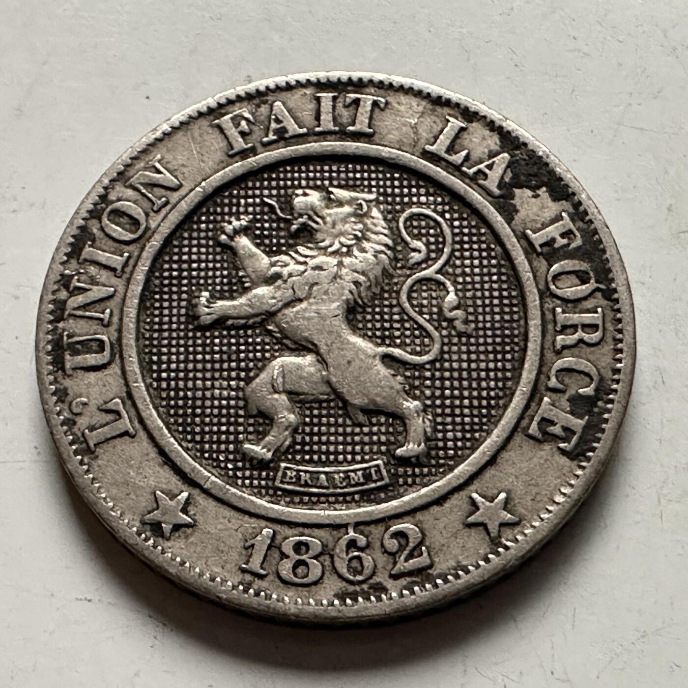 🌹外币初藏🌹🐯2026年第10场  每周二四六晚8️⃣点 接代拍 比利时1862年10分