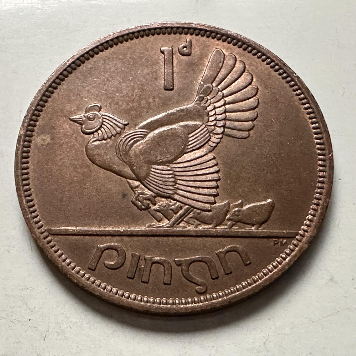 🌹外币初藏🌹🐯2026年第10场  每周二四六晚8️⃣点 接代拍 爱尔兰1966年一便士 a