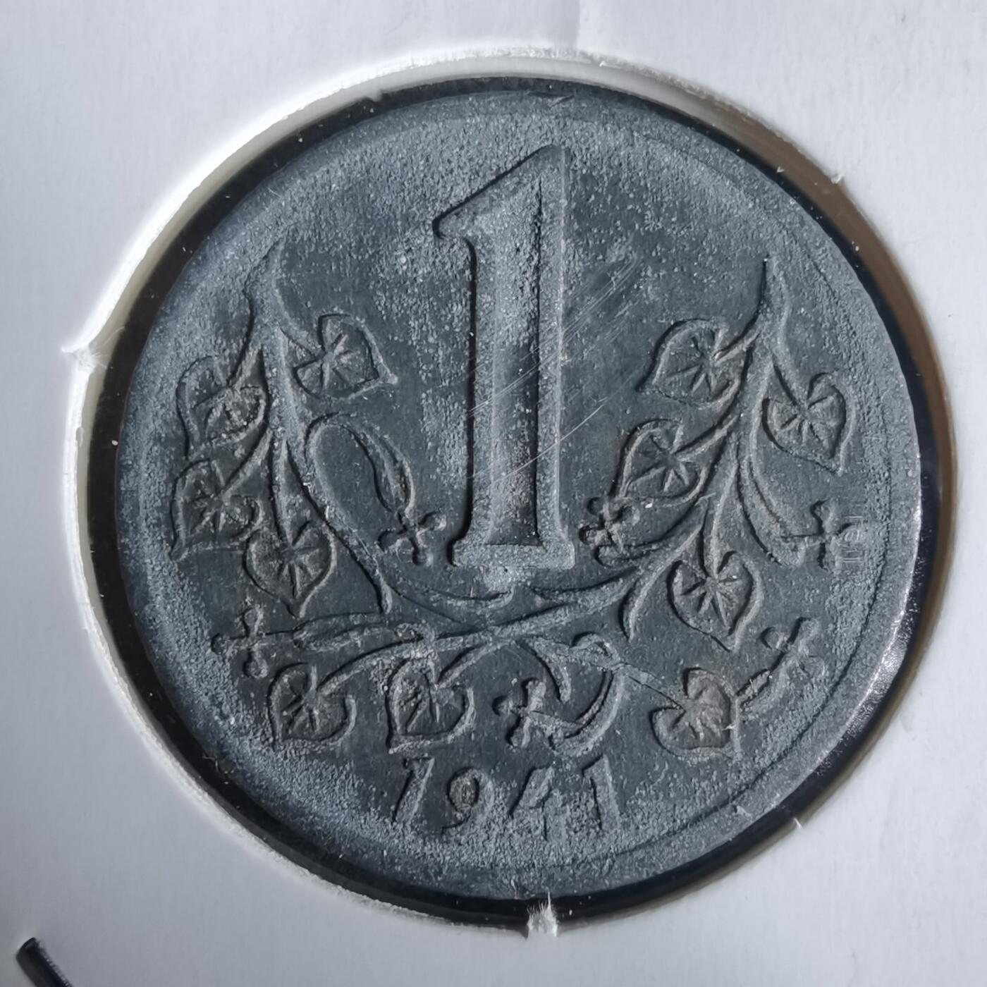 沼泽如烟--第968场 德占波西米亚1941年1克朗